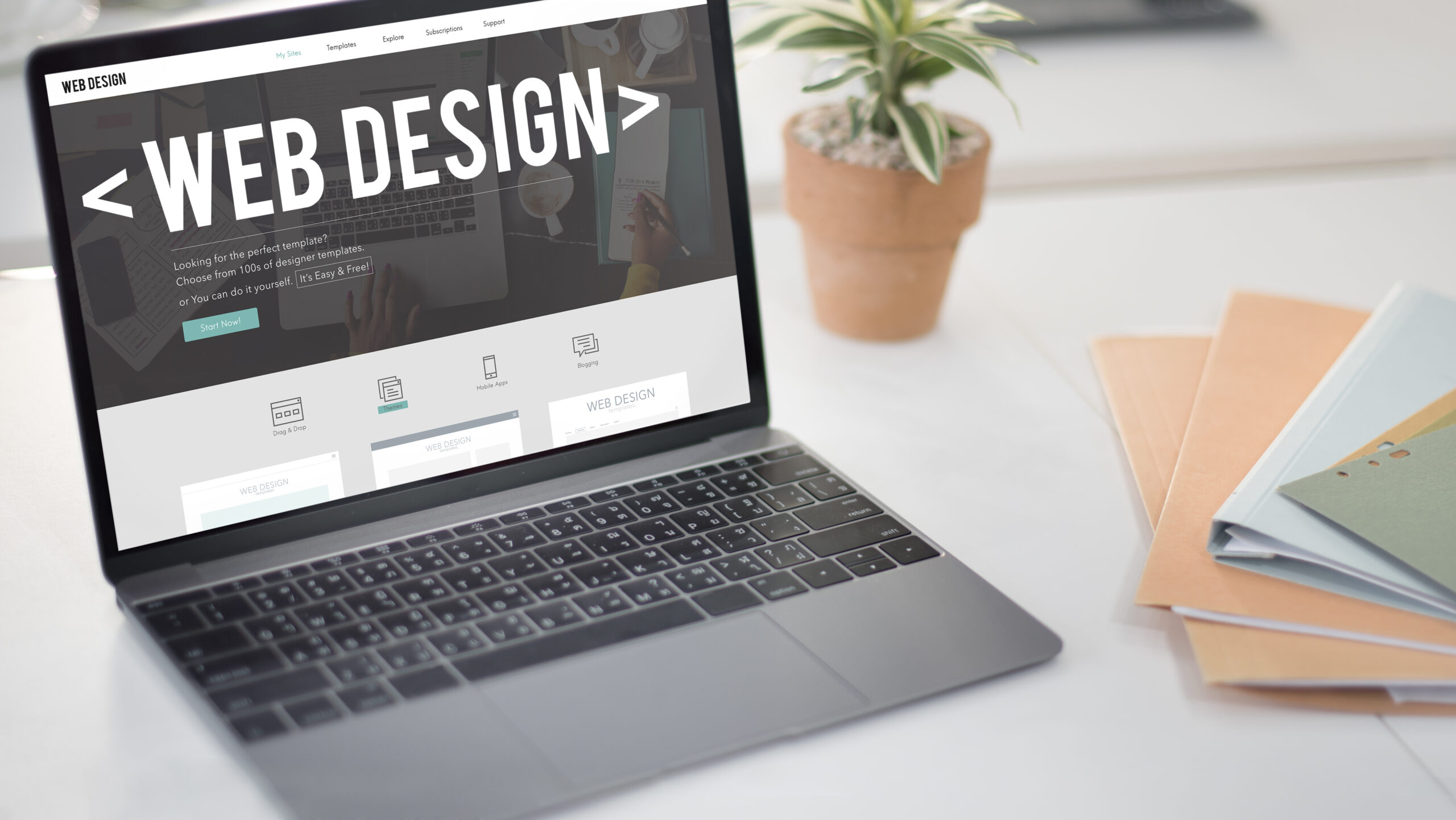 Seven steps to the process of web design
